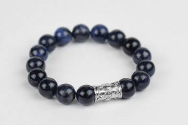 Bracciale con Dumortierite