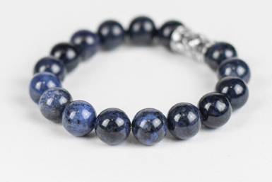 Bracciale con Dumortierite